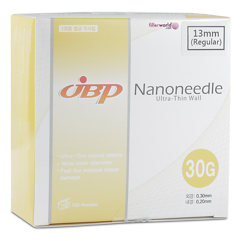Jbp Nanoneedle 30G 13mm Regular (100 UTW needles)