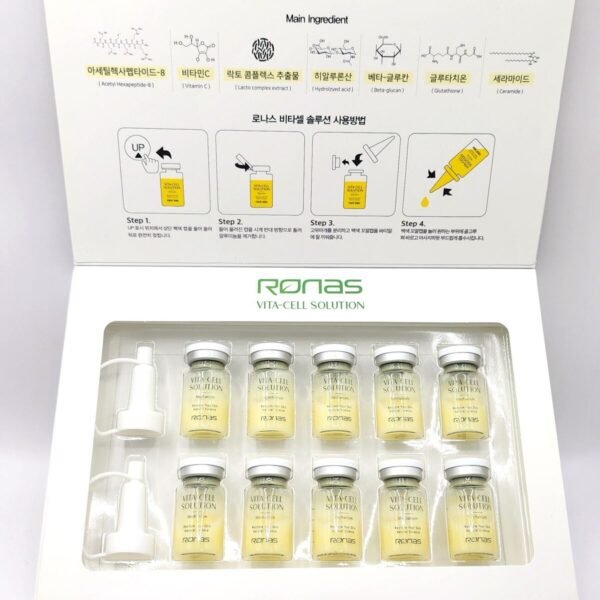 image showing Ronas Vita-Cell Solution, a powerful ampoule .